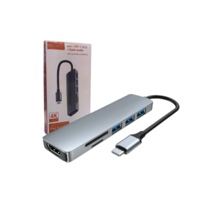 HUB 6 EN 1 USB C A USB