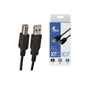CABLE XTECH USB PARA IMPRESORA 1.8M