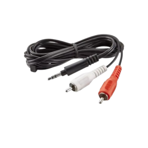 CABLE DE DISKMAN 3.5 MACHO A 2RCA 1.8M