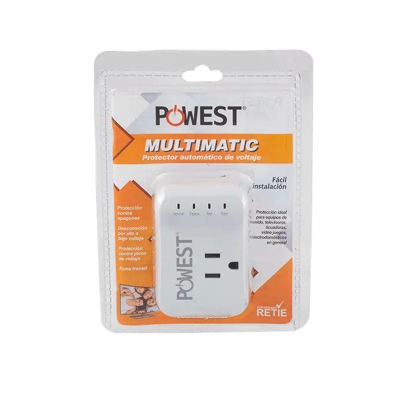 Protector de voltaje powest Multimatic